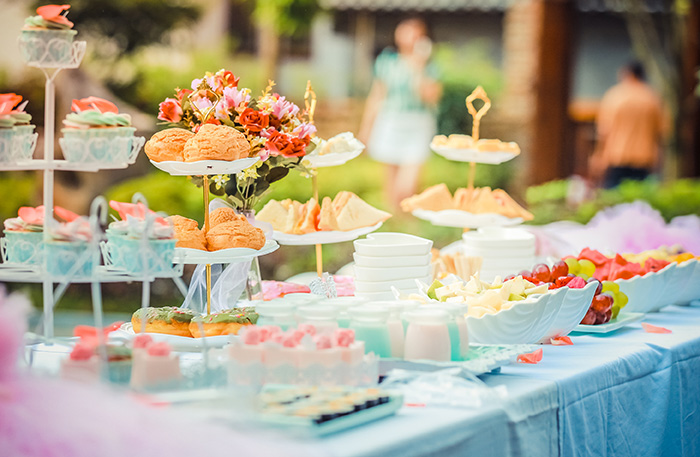 outdoor party